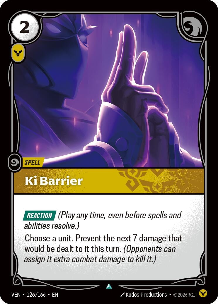 Ki Barrier (126/166) (Vendetta) (VEN)