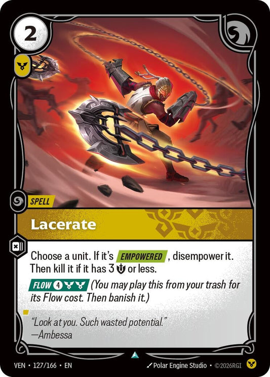 Lacerate (127/166) (Vendetta) (VEN)