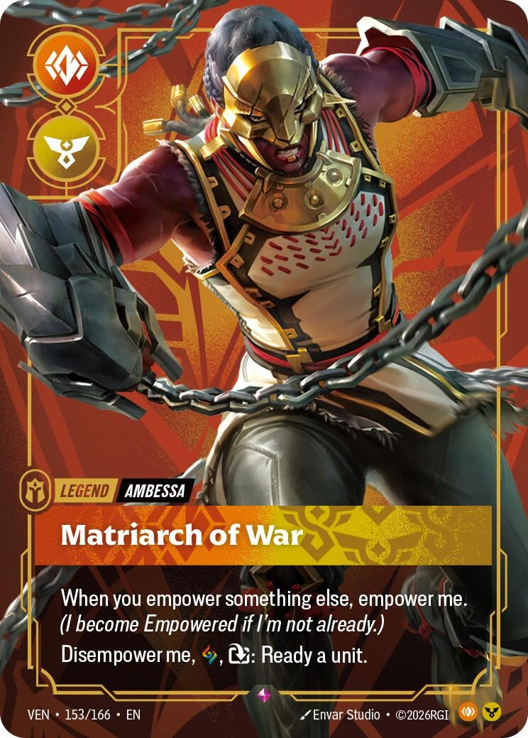 Ambessa - Matriarch of War (153/166) (Vendetta) (VEN)