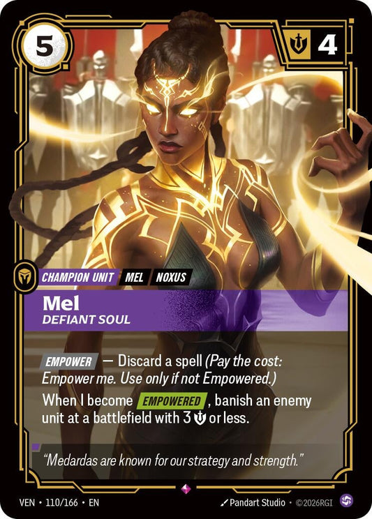 Mel - Defiant Soul (110/166) (Vendetta) (VEN)