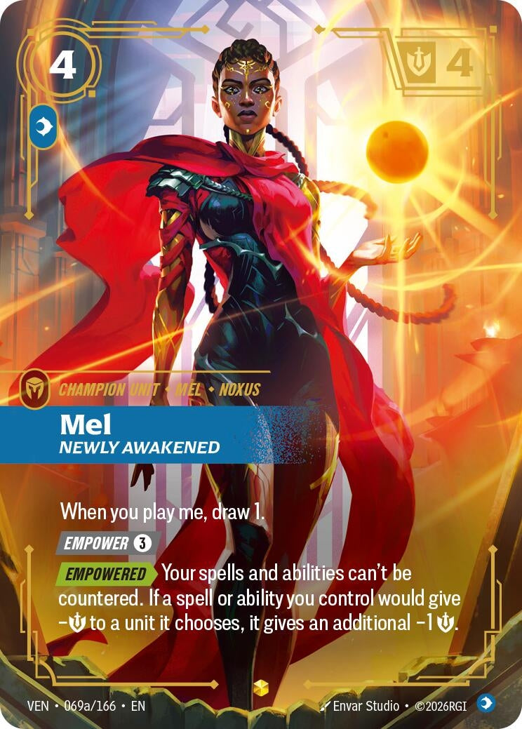 Mel - Newly Awakened (Alternate Art) (069a/166) (Vendetta) (VEN)