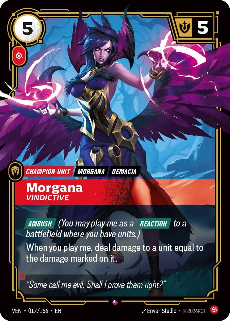 Morgana - Vindictive (017/166) (Vendetta) (VEN)