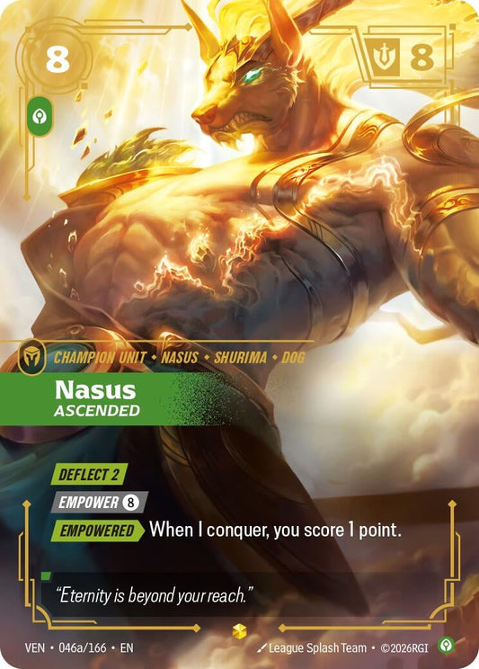 Nasus - Ascended (Alternate Art) (046a/166) (Vendetta) (VEN)