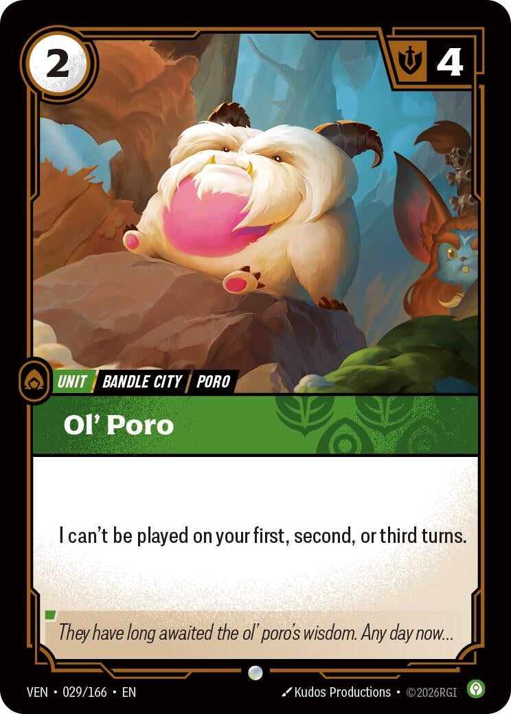 Ol' Poro (029/166) (Vendetta) (VEN)