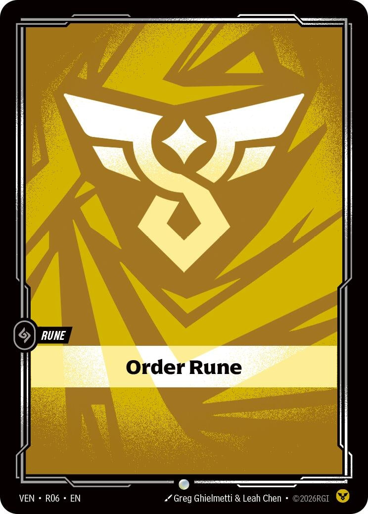 Order Rune (R06) (Vendetta) (VEN)