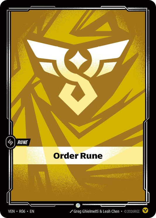 Order Rune (R06) (Vendetta) (VEN)