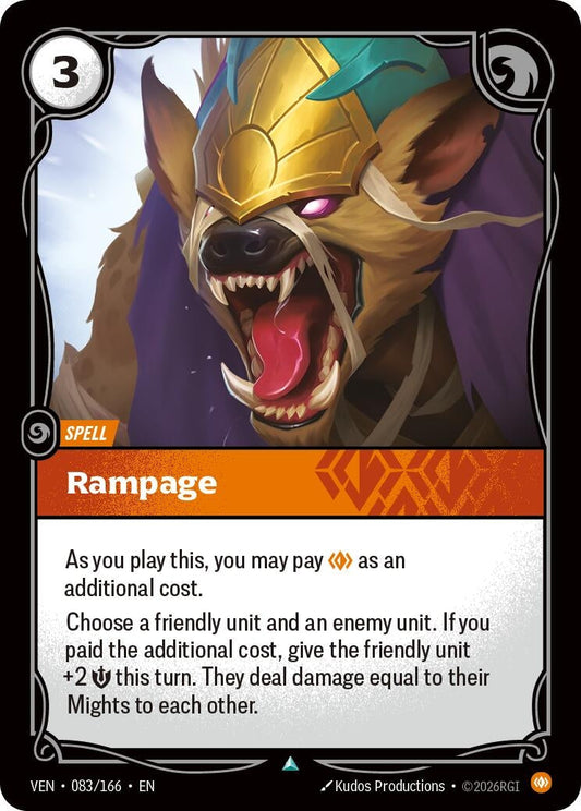 Rampage (083/166) (Vendetta) (VEN)