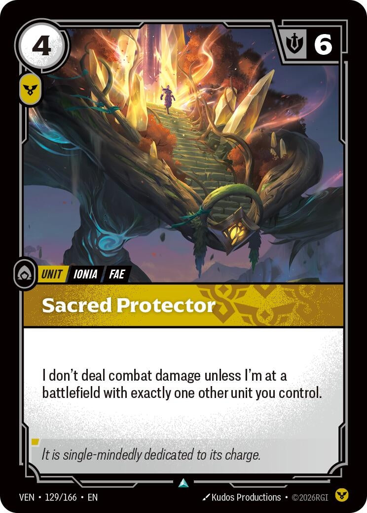 Sacred Protector (129/166) (Vendetta) (VEN)