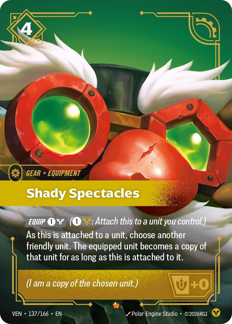 Shady Spectacles (137/166) (Vendetta) (VEN)