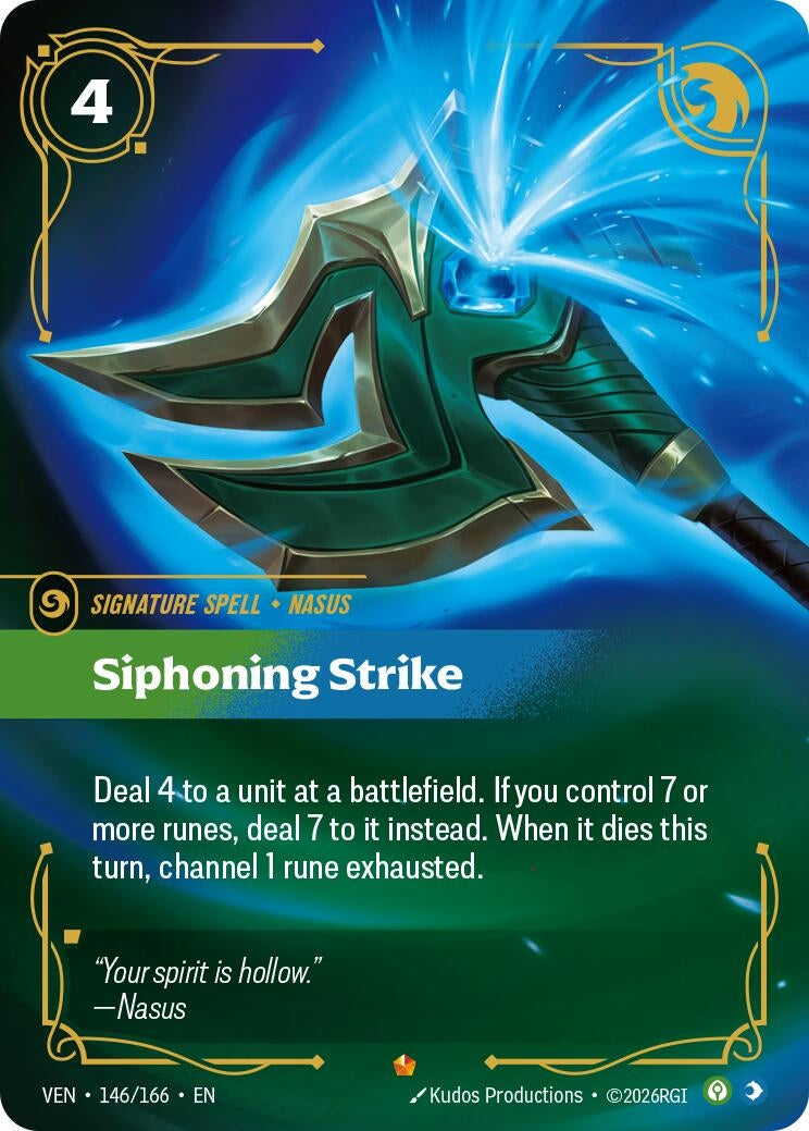 Siphoning Strike (146/166) (Vendetta) (VEN)
