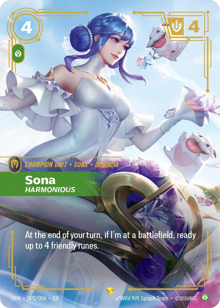 Sona - Harmonious (SP2/006) (Vendetta) (VEN)