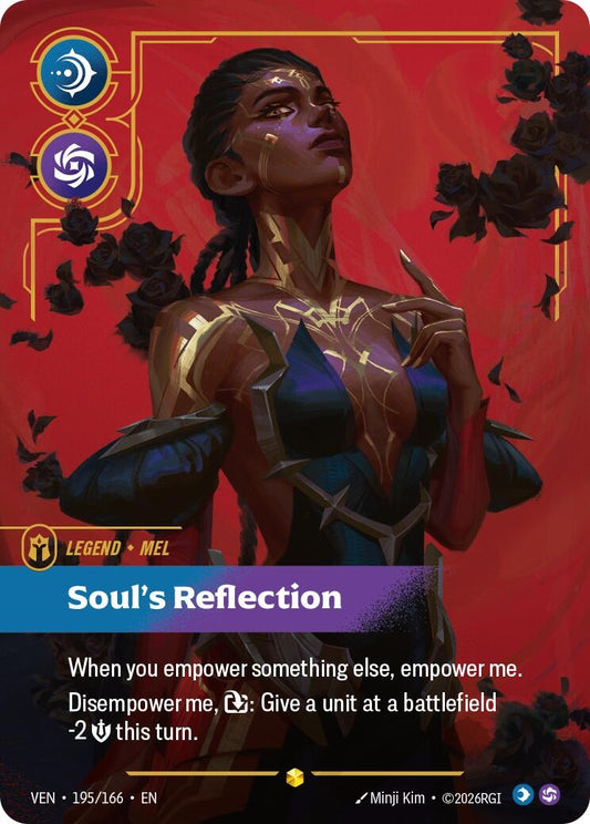 Image for Mel - Soul's Reflection (Overnumbered) (195/166) (Vendetta) (VEN) - Riftbound: League of Legends Trading Card Game