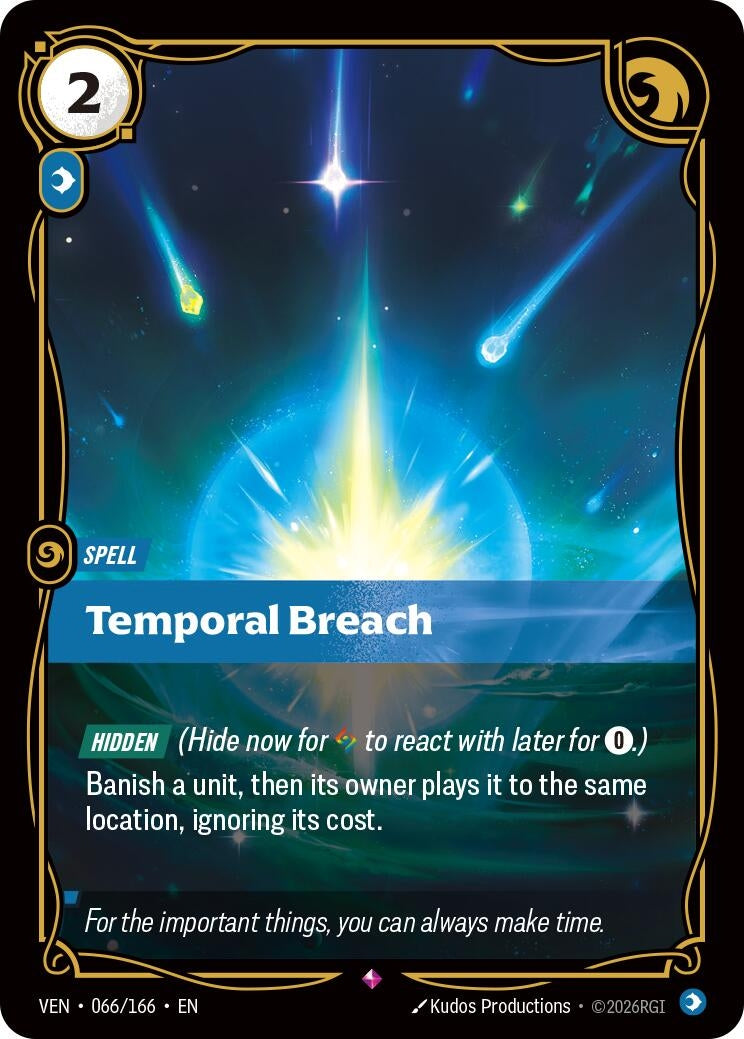 Temporal Breach (066/166) (Vendetta) (VEN)