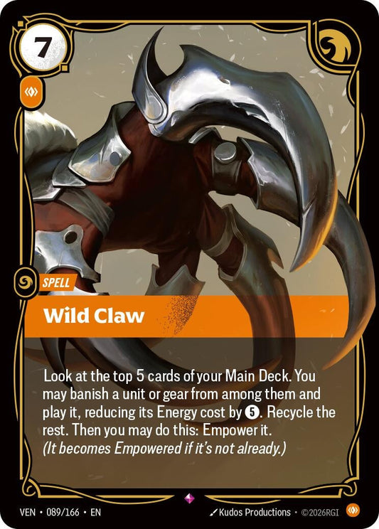 Wild Claw (089/166) (Vendetta) (VEN)
