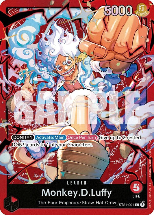Image for Monkey.D.Luffy (ST21-001) (ST21-001) (Starter Deck 31: RED Monkey.D.Luffy) (ST-31) - One Piece Card Game