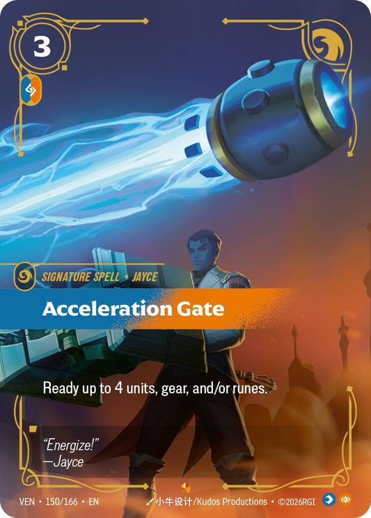 Image for Acceleration Gate (150/166) (Vendetta) (VEN) - Riftbound: League of Legends Trading Card Game