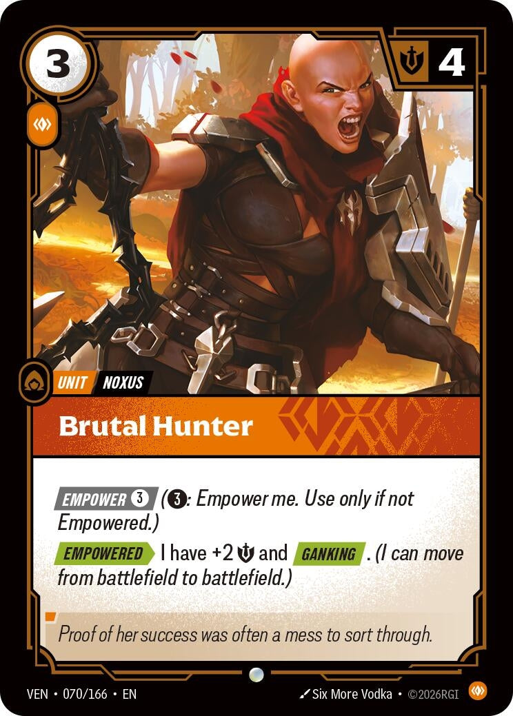 Brutal Hunter (070/166) (Vendetta) (VEN)