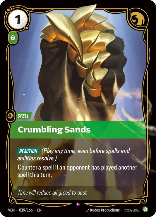 Crumbling Sands (039/166) (Vendetta) (VEN)