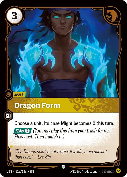 Image for Dragon Form (116/166) (Vendetta) (VEN) - Riftbound: League of Legends Trading Card Game