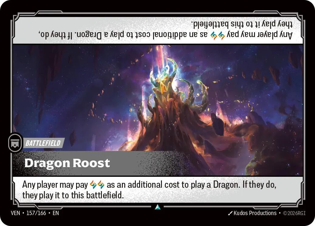 Image for Dragon Roost (157/166) (Vendetta) (VEN) - Riftbound: League of Legends Trading Card Game