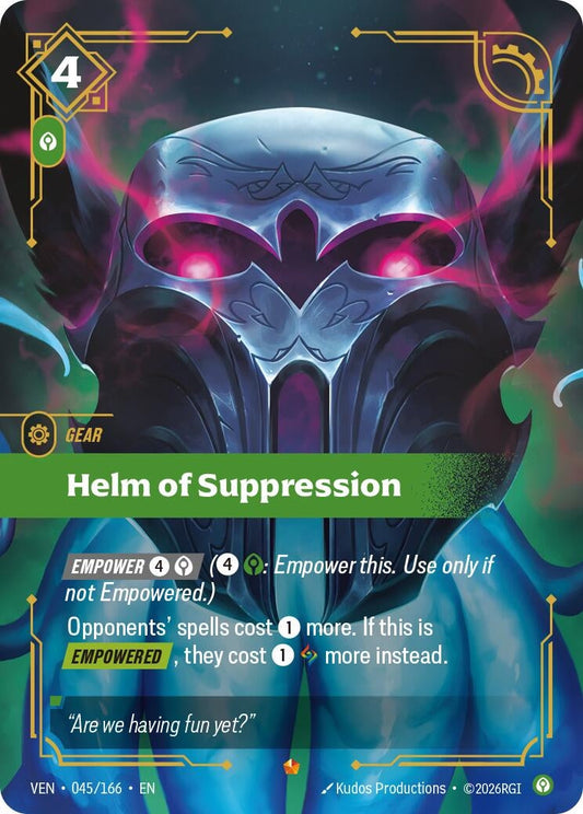 Helm of Suppression (045/166) (Vendetta) (VEN)