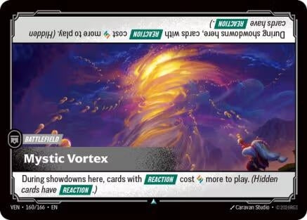 Image for Mystic Vortex (160/166) (Vendetta) (VEN) - Riftbound: League of Legends Trading Card Game