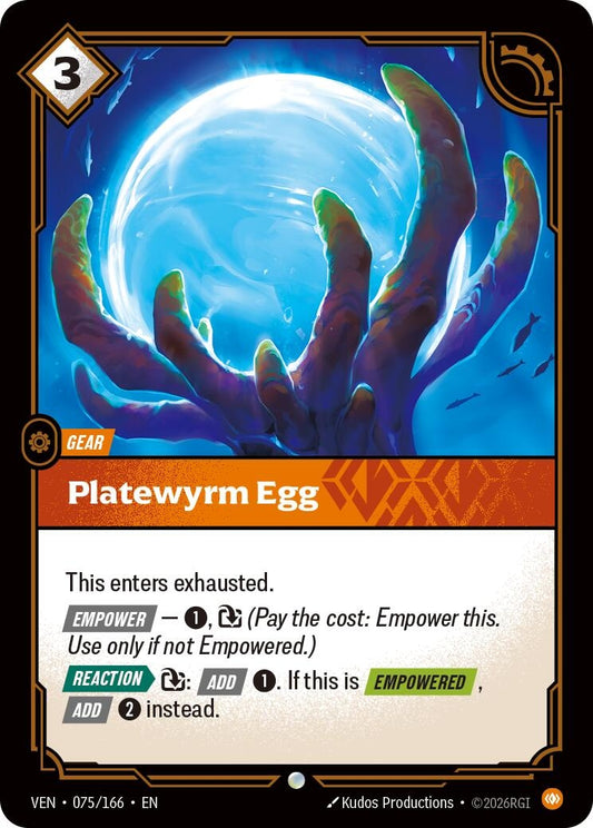 Image for Platewyrm Egg (075/166) (Vendetta) (VEN) - Riftbound: League of Legends Trading Card Game
