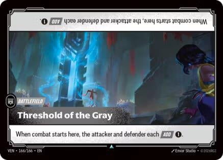 Image for Threshold of the Gray (166/166) (Vendetta) (VEN) - Riftbound: League of Legends Trading Card Game
