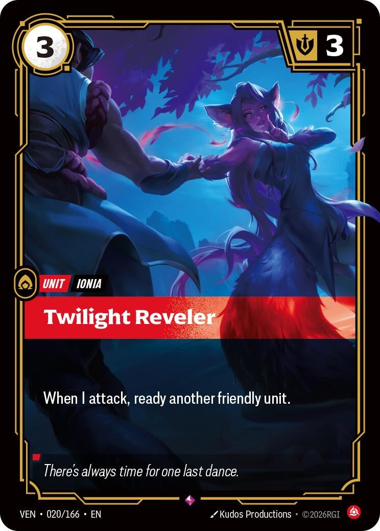 Image for Twilight Reveler (020/166) (Vendetta) (VEN) - Riftbound: League of Legends Trading Card Game