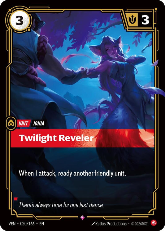 Image for Twilight Reveler (020/166) (Vendetta) (VEN) - Riftbound: League of Legends Trading Card Game