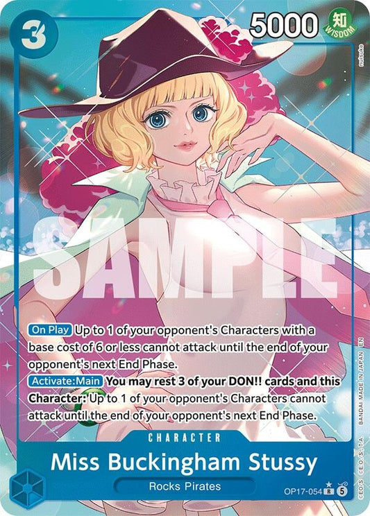 Miss Buckingham Stussy (Alternate Art) (OP17-054) (The World's Strongest Warriors) (OP17)
