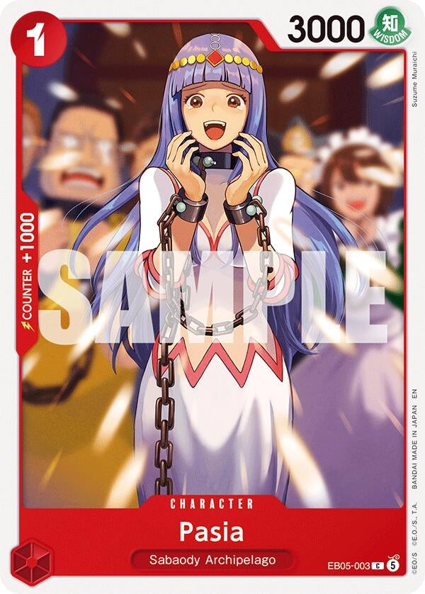 Image for Pasia (EB05-003) (Extra Booster: One Piece Heroines Edition Vol. 2) (EB05) - One Piece Card Game