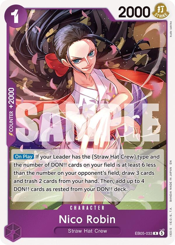 Image for Nico Robin (033) (EB05-033) (Extra Booster: One Piece Heroines Edition Vol. 2) (EB05) - One Piece Card Game