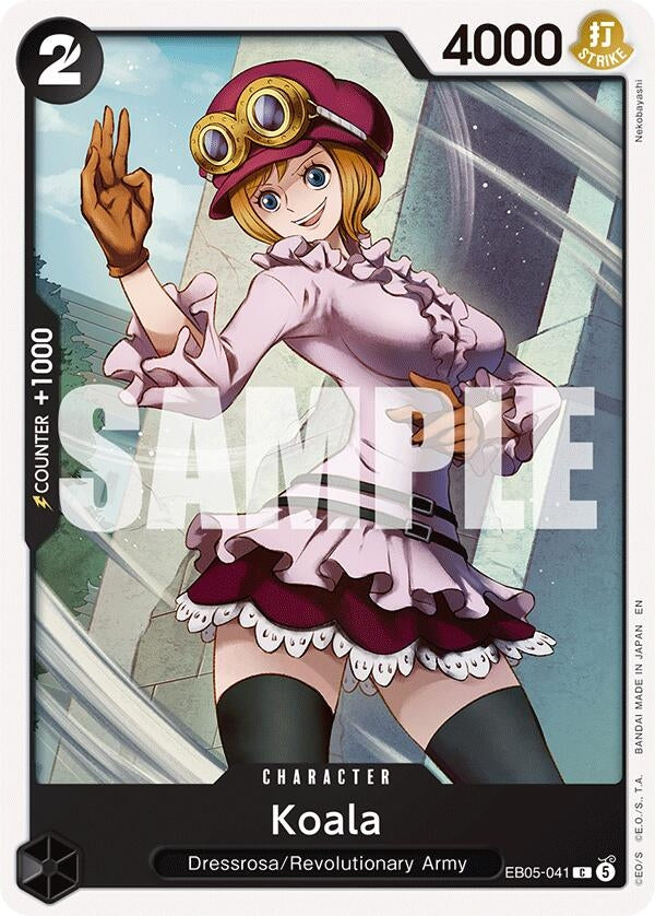 Image for Koala (EB05-041) (Extra Booster: One Piece Heroines Edition Vol. 2) (EB05) - One Piece Card Game