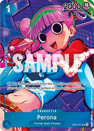 Perona (Box Topper) (OP01-077) [Romance Dawn]