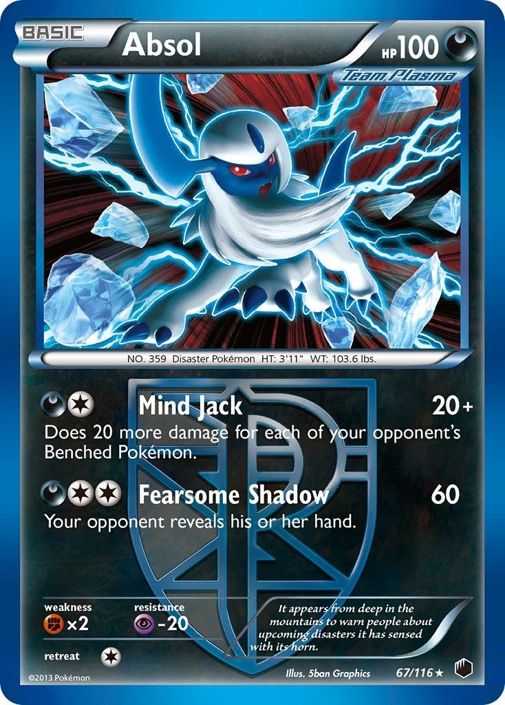 Absol (67/116) [Black & White: Plasma Freeze]