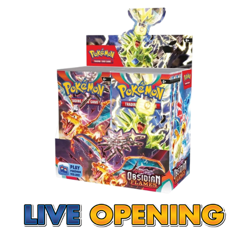 Scarlet & Violet: Obsidian Flames - Booster Box (Live)