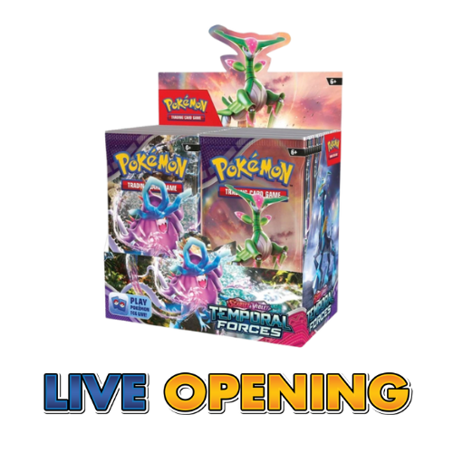 Scarlet & Violet: Temporal Forces - Booster Box (Live)