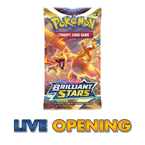Sword & Shield: Brilliant Stars - Booster Pack (Live)
