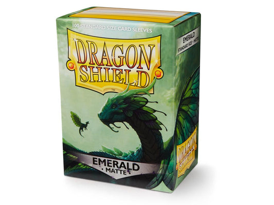 Dragon Shield Box 100 Sleeves - Emerald Matte