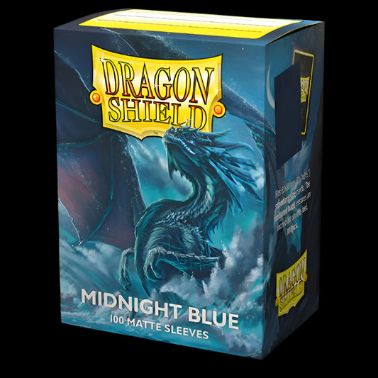 Dragon Shield Box 100 Sleeves - Midnight Blue Matte