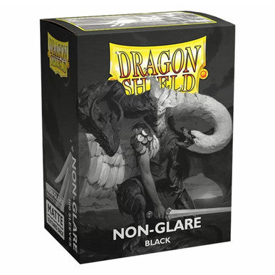 Dragon Shield Box 100 Sleeves - Non-Glare Black