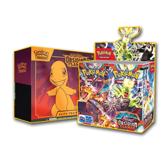 Scarlet & Violet: Obsidian Flames - Elite Trainer Box & Booster Box Bundle