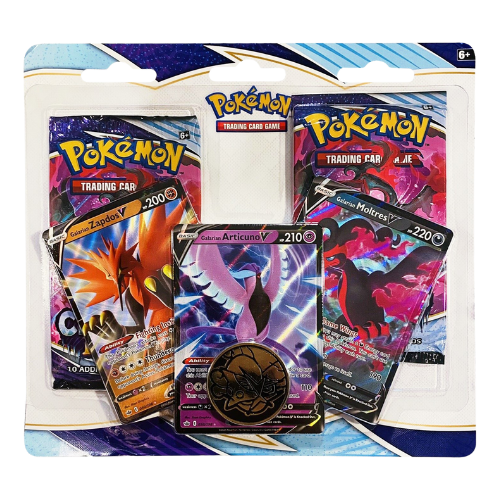 Sword & Shield: Chilling Reign - 2-Pack Blister (Galarian Zapdos V/Articuno V/Moltres V)