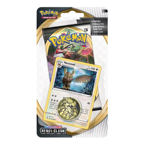 Sword & Shield: Rebel Clash - Single Pack Blister (Noctowl)