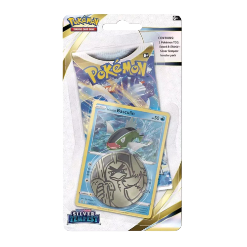 Sword & Shield: Silver Tempest - Single Pack Blister (Hisuian Basculin)
