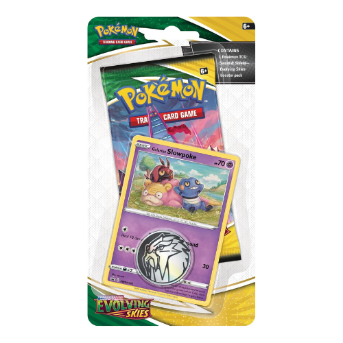 Sword & Shield: Evolving Skies - Single Pack Blister (Galarian Slowpoke)
