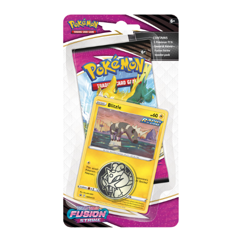 Sword & Shield: Fusion Strike - Single Pack Blister (Blitzle)