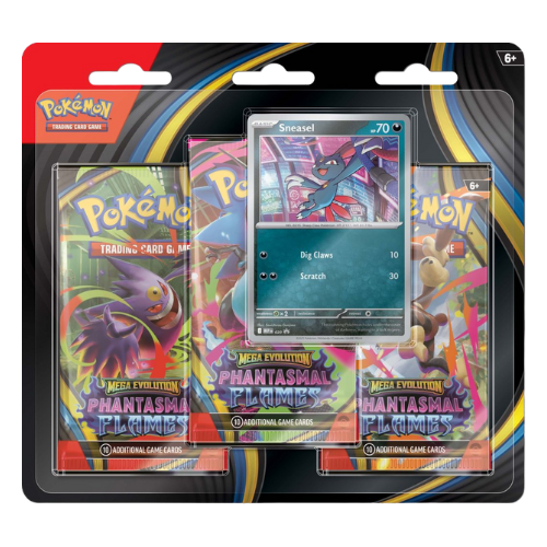 Phantasmal Flames 3 Pack Blister [Sneasel]