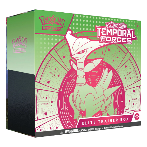 Scarlet & Violet: Temporal Forces - Elite Trainer Box (Iron Leaves)